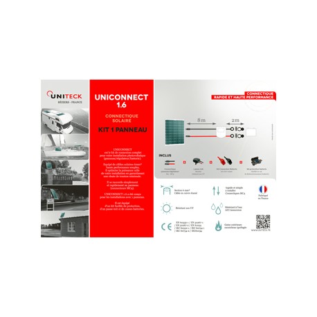KIT CONNEXION 1 PANNEAU UNICONNECT 1.6
