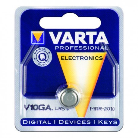 Loupe Boutique - Pile bouton Varta Electronics V 10 GA (LR54