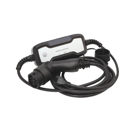 LXSWY Cable Recharge Voiture Electrique Utilisation Domestique 5M 16A 32A  Type 2 à Type 2 Câble de Chargeur en Spirale Portable IEC 62196 :  : Auto et Moto