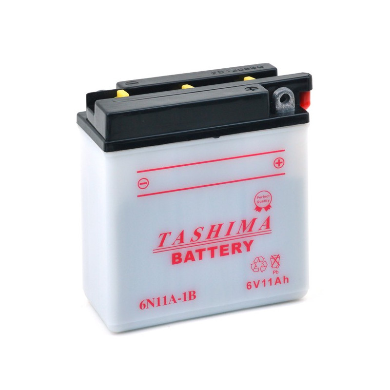 BATTERIE MOTO 6V 11Ah  6N11A-1B / 706111