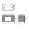 BATTERIE MONOBLOC TRACTION 12V 130Ah-C20 / 105Ah-C5