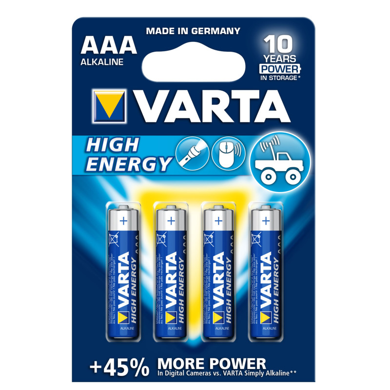 PILE VARTA HIGH ENERGY - 4903 LR03GR AAA