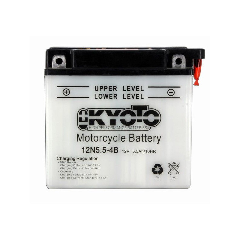 BATTERIE MOTO 12V 5Ah 12N5.5-4B / 712054