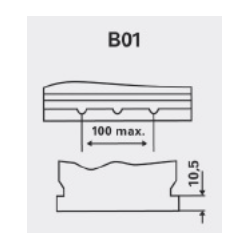 BATTERIE MONOBLOC SEMI TRACTION 12V 120Ah-C20 / 90Ah-C5