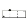 BATTERIE MOTO 6V 12Ah   6N12A-2D / 706123