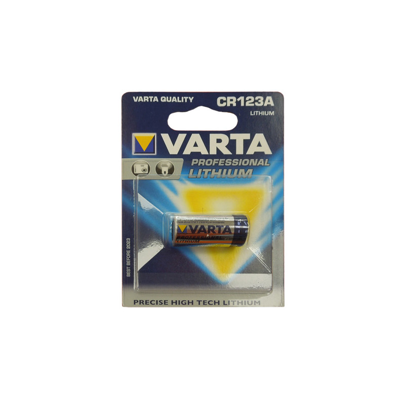 PILE VARTA 3V 1,6Ah 6205 CR123A LITHIUM