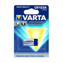PILE VARTA 3V 1,6Ah 6205 CR123A LITHIUM