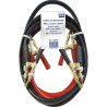 Câbles démarrage 500 A - 3 m / 25 mm² - Pinces laiton