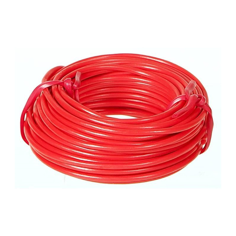 CÂBLE SOUPLE 25mm² ROUGE
