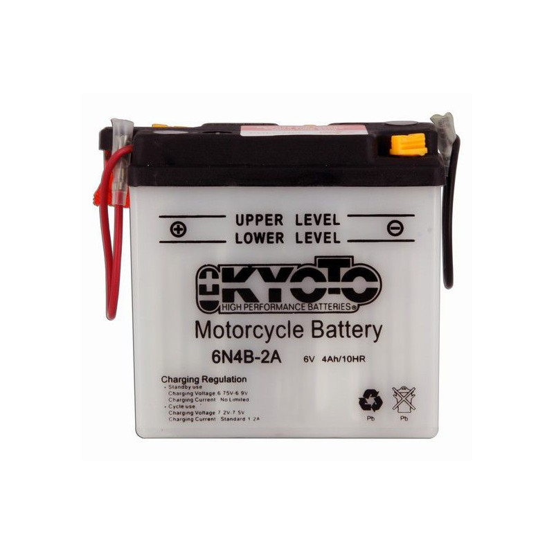 BATTERIE MOTO 6V 4Ah 6N4B-2A / 706045