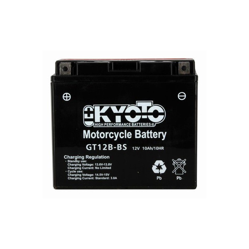 BATTERIE MOTO 12V 10Ah AGM YT12B-BS  712125
