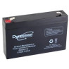 BATTERIE STATIONNAIRE AGM  6V 7.2Ah-C20 / 5.8Ah-C5