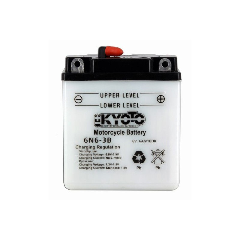 BATTERIE MOTO 6V 6Ah  6N6-3B / 706064