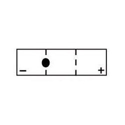 BATTERIE MOTO 6V 6Ah  6N6-3B / 706064