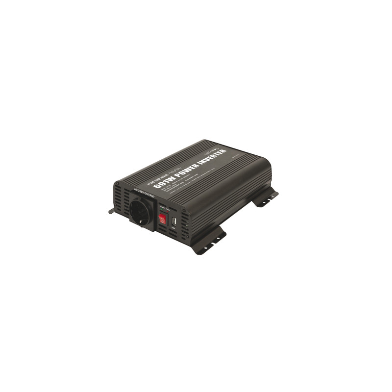 Convertisseur PSW 601W - 12V - Télécommande ON/OFF Pure Sinus