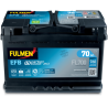 BATTERIE DEMARRAGE  MICRO HYBRIDE EFB STOP AND START 12V 70Ah-720A FULMEN / EXIDE