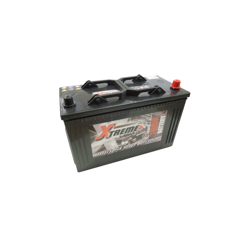 BATTERIE DEMARRAGE 12V 110Ah-800A + à Droite