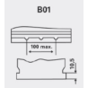 BATTERIE DEMARRAGE 12V 45Ah-360A + à Droite Borne Classique