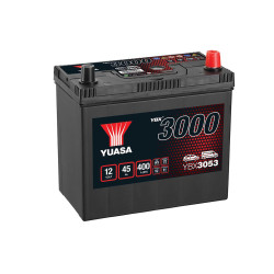 BATTERIE DEMARRAGE 12V 45Ah-340A + à Droite Borne Japonaise