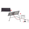 KIT NAUTISME 100W - 12V – PANNEAU MONOCRISTALLIN - MPPT – SUPPORT BALCON