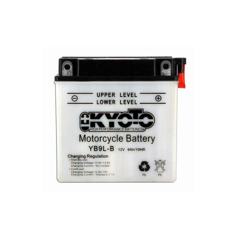 BATTERIE MOTO 12V 9Ah YB9L-B / 712092