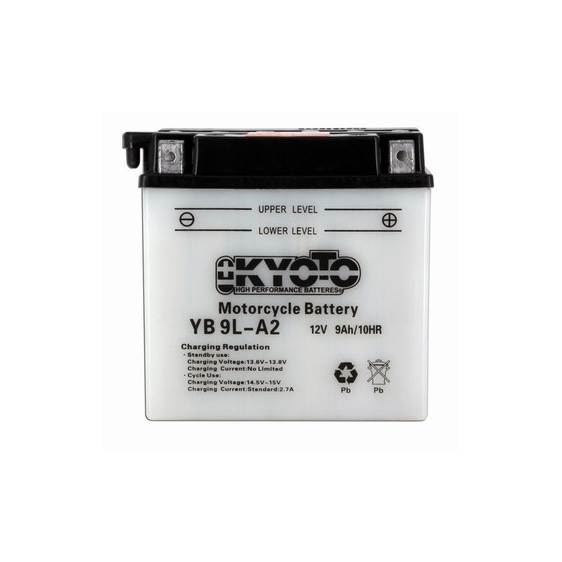 BATTERIE MOTO 12V 9Ah YB9L-A2 / 712098