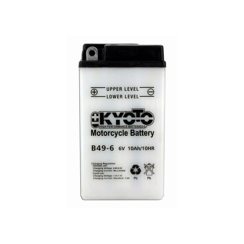 BATTERIE MOTO 6V 10Ah B49-6 / 706132