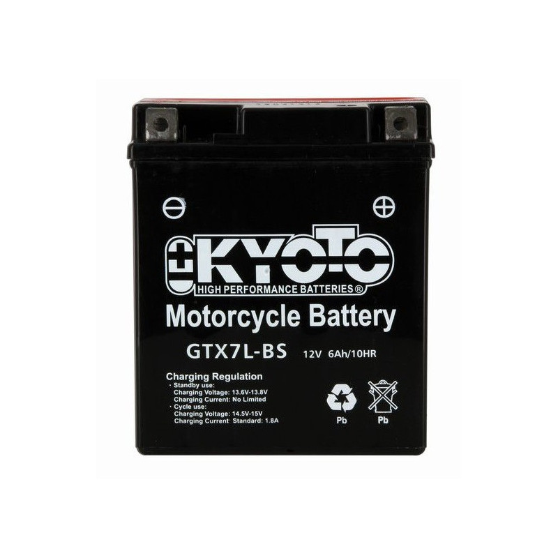 BATTERIE MOTO 12V 7Ah YTX7L-BS / 712070