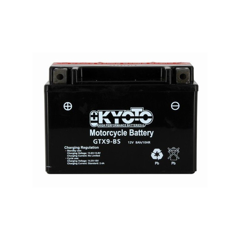 BATTERIE MOTO 12V 8Ah YTX9-BS / 712090