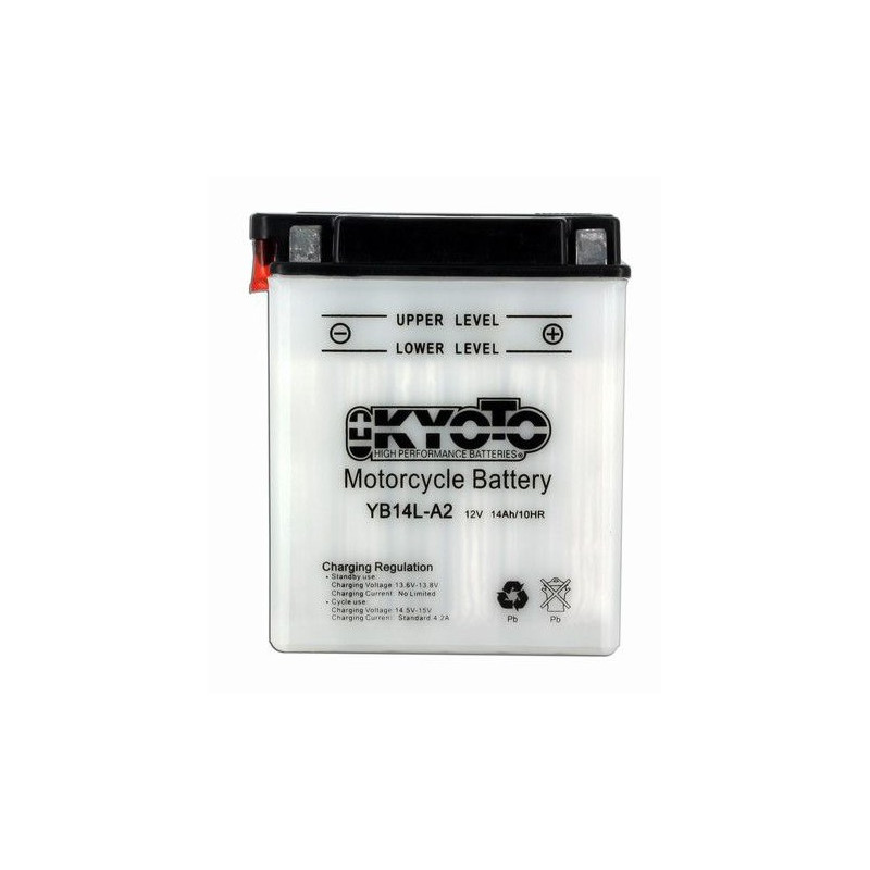 BATTERIE MOTO 12V 14Ah YB14L-A2 / 712142 / 12N14-3A