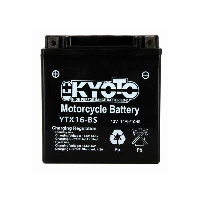 BATTERIE MOTO 12V 14Ah YTX16-BS / 712172