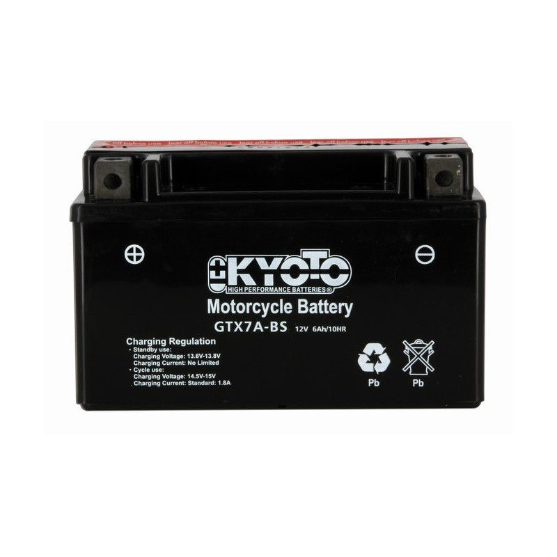 BATTERIE MOTO 12V 7Ah YTX7A-BS / 712079