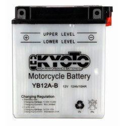BATTERIE MOTO 12V 12Ah  YB12A-B / 712123