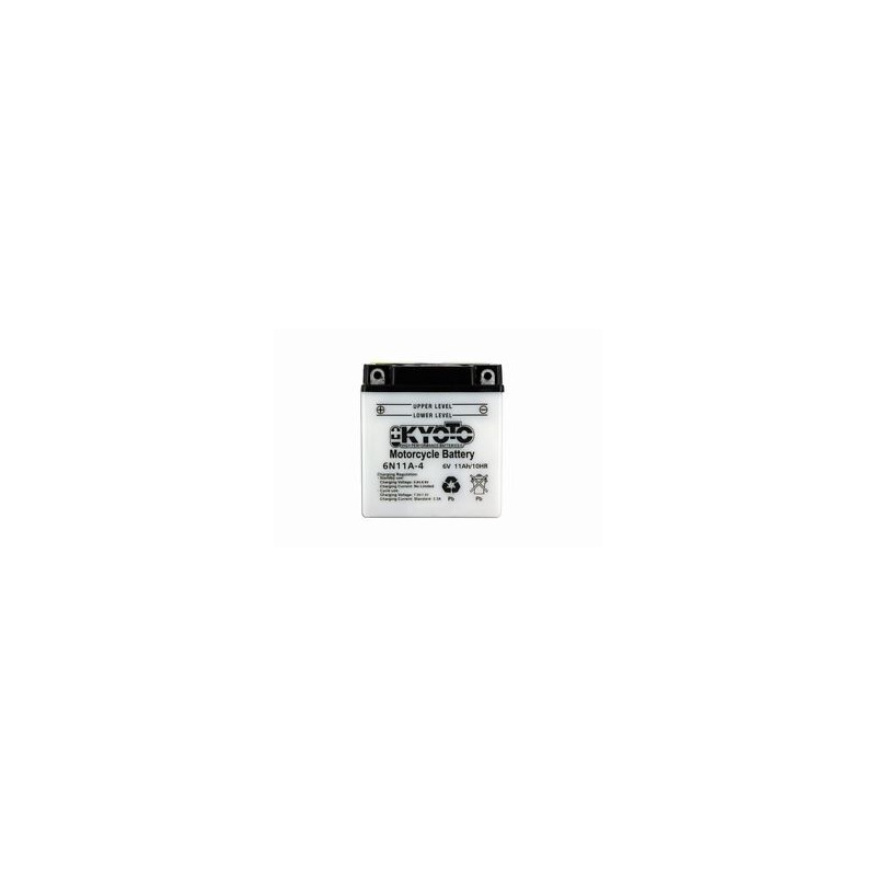 BATTERIE MOTO 6V 11Ah 6N11A-4 / 706114