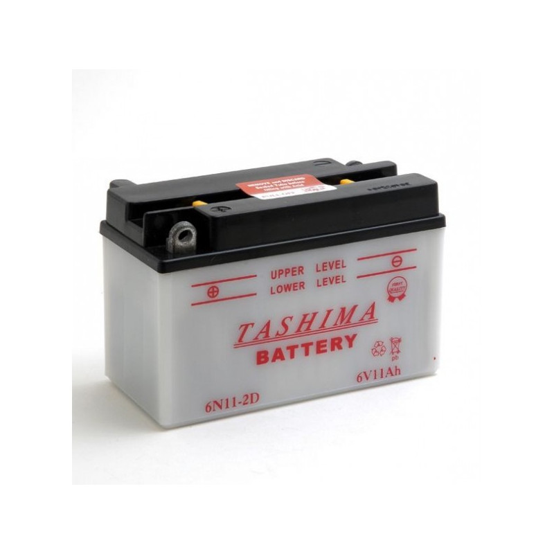 BATTERIE MOTO 6V 11Ah 6N11-2D / 706112