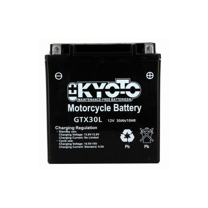 BATTERIE MOTO 12V 30Ah  YTX30L / 712343