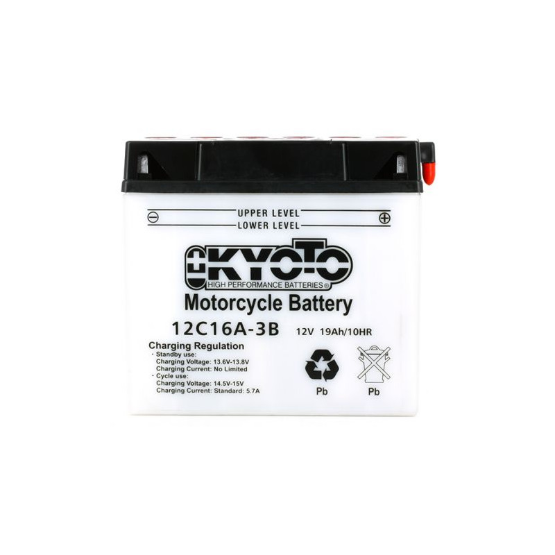BATTERIE MOTO 12V 19Ah 235A 12C16A-3B / 712163 / 51913