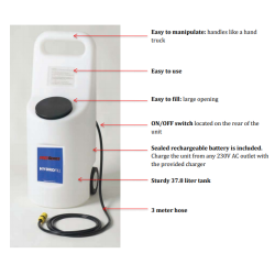 STATION MOBILE POUR REMPLISSAGE SUR ROUES  35L