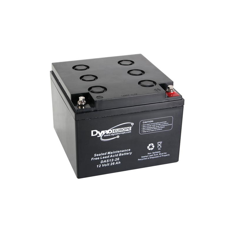 BATTERIE STATIONNAIRE AGM  12V 26Ah-C20 / 22.6Ah-C5
