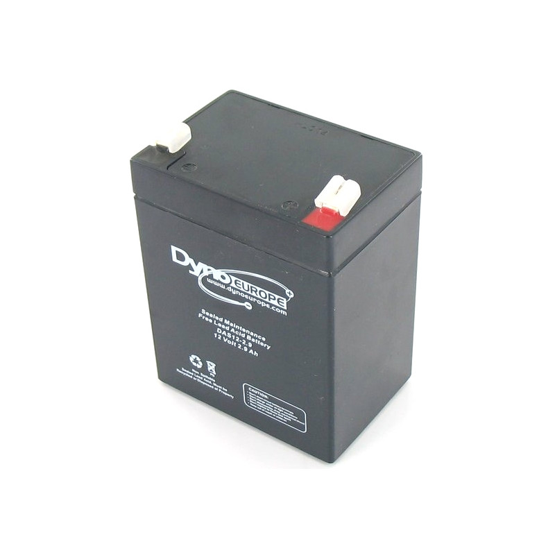 BATTERIE STATIONNAIRE AGM  12V 2.9Ah-C20 / 2.5Ah-C5