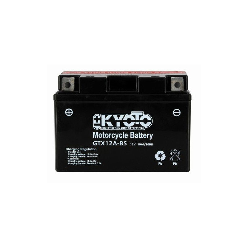 BATTERIE MOTO 12V 10Ah  YTX12A-BS / 712128