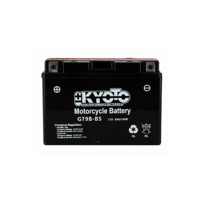 BATTERIE MOTO 12V 8Ah AGM YT9B-BS / 712096