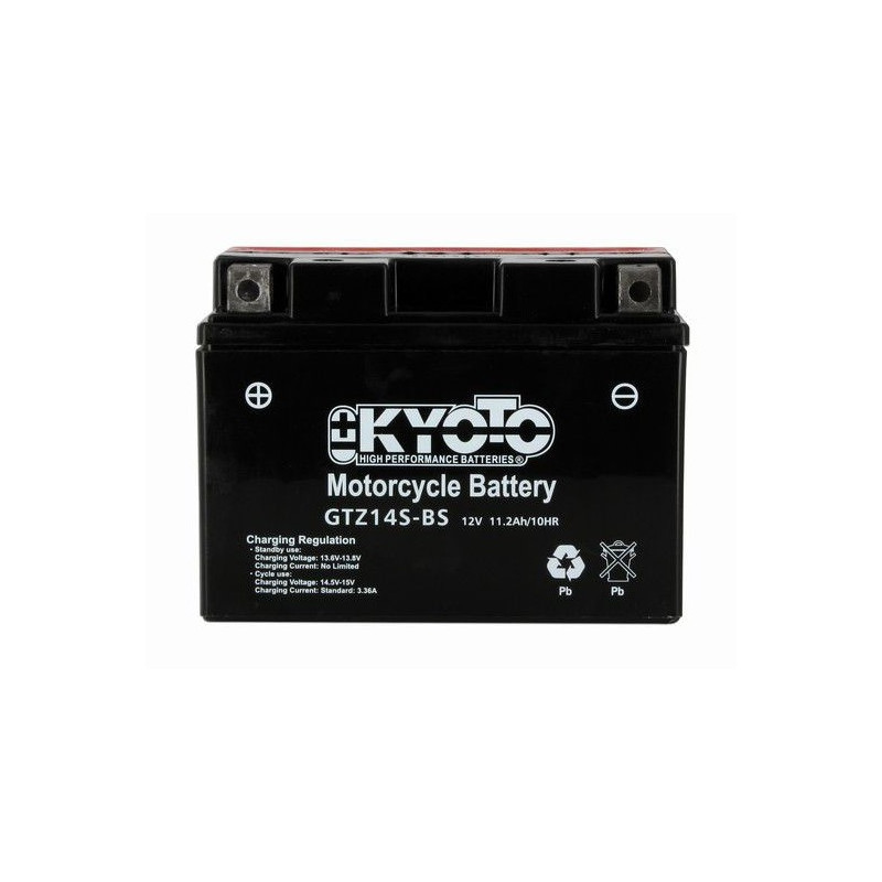 BATTERIE MOTO 12V 11.2Ah AGM YTZ14S-BS / 712139
