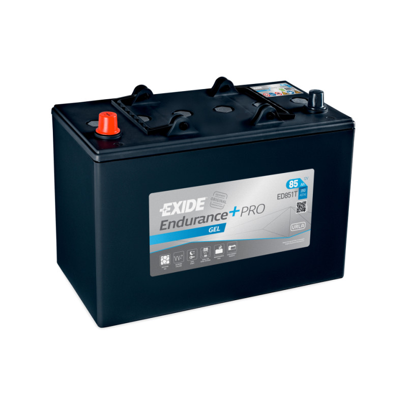 BATTERIE MONOBLOC GEL EXIDE 12V 85Ah 350A