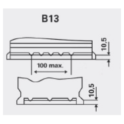 BATTERIE DEMARRAGE 12V 44Ah-360A + à Gauche