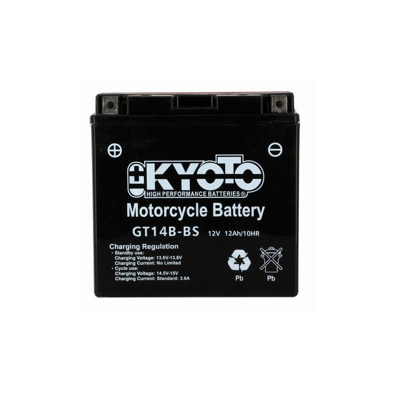 BATTERIE MOTO AGM 12V 12Ah YT14B-BS  712148