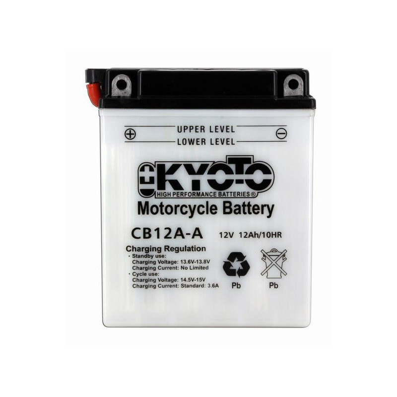 BATTERIE MOTO 12V 10Ah  YB12A-A / 12N12A-4A-1 / 712121