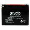 BATTERIE MOTO AGM 12V 2.3Ah YT4B-BS