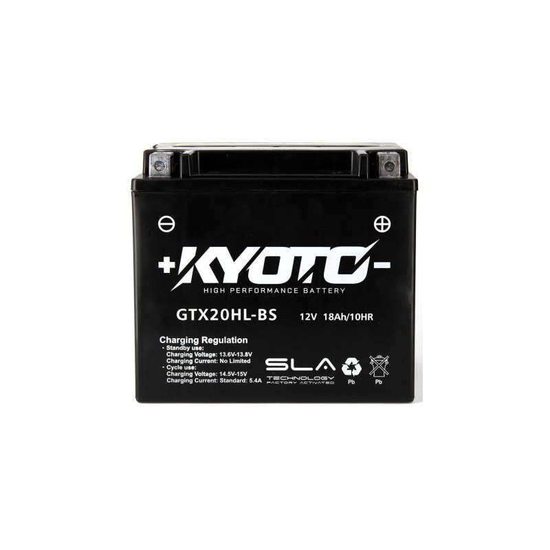 BATTERIE MOTO YTX20HL-BS 12V 18Ah