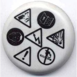 CAPUCHON pour PROTECTION CÂBLE 25-70mm² avertissement (borne + de l'élément sortie Négative)